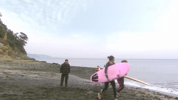 〈3〉稲村ケ崎の海岸