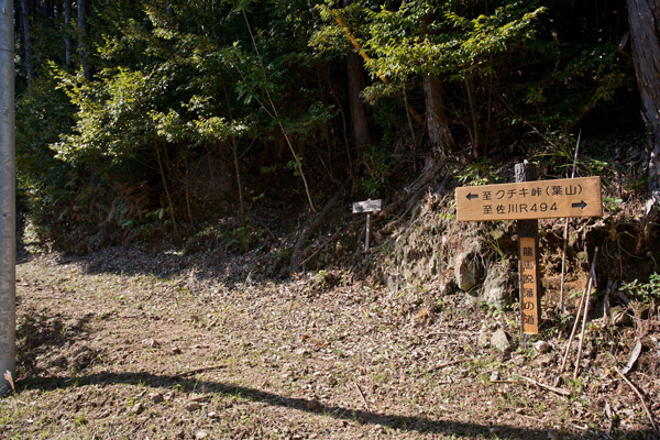 大きな道標があり、迷うことはありません。