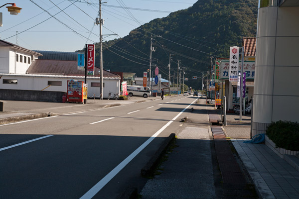 葉山の町がみえてきました。午後1時25分。