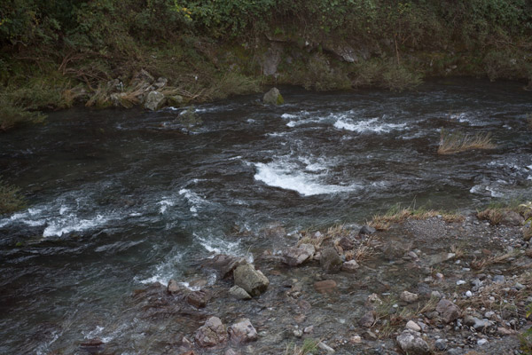 梼原川。