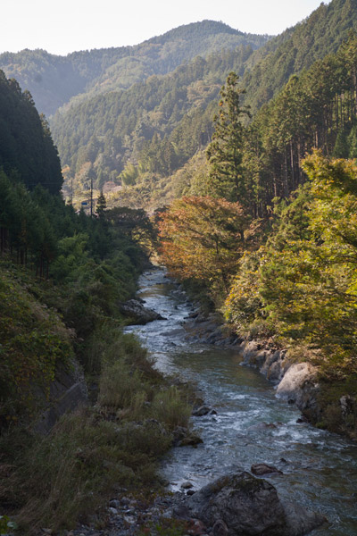 歩いてきた道。