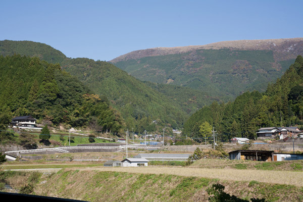 四国カルストがみえました。