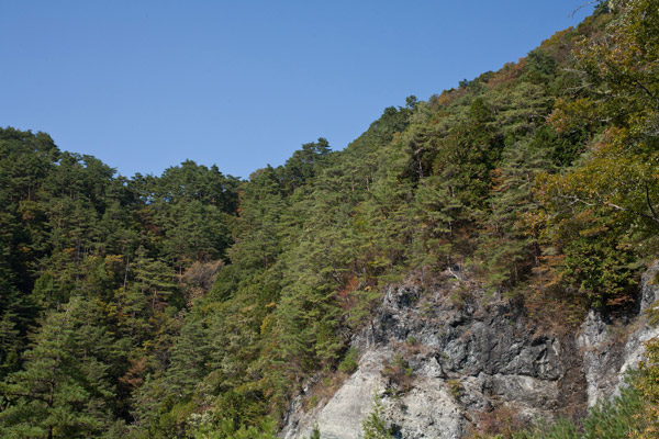 景色は最高です。人の臭いも希薄です。気分は最高ですが、身体は限界。12時46分。