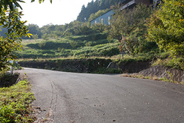 道を見失ったものの、地元の方に助けていただき、脱藩の道標まで戻ってきました。
