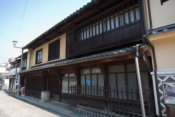龍馬が舟を停め、昼食をとったという志保町界隈の様子。