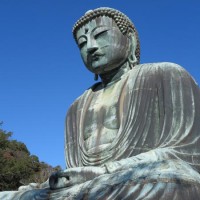 長谷の高徳院にある国宝、鎌倉大仏。