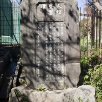 周囲には石碑が建てられています。