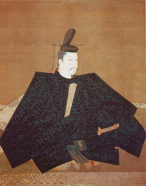 頼朝と伝えられる画像。神護寺所蔵。
