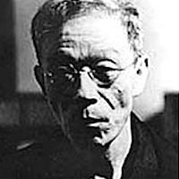 晩年の泉鏡花。