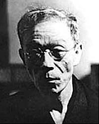 晩年の泉鏡花。