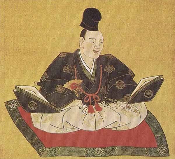 徳音寺に残る木曽義仲像。