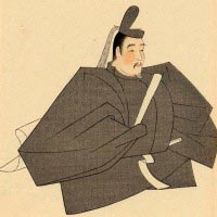 『國文学名家肖像集』の源実朝。