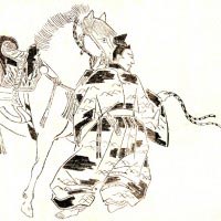 『前賢故実』の結城朝光。