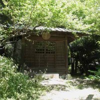 青梅聖天社。小さな御堂があります。