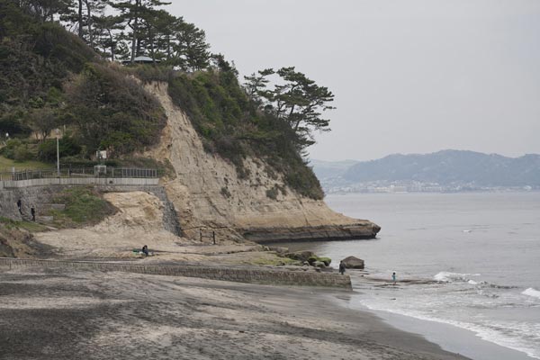 新田義貞が越えていった稲村ケ崎。