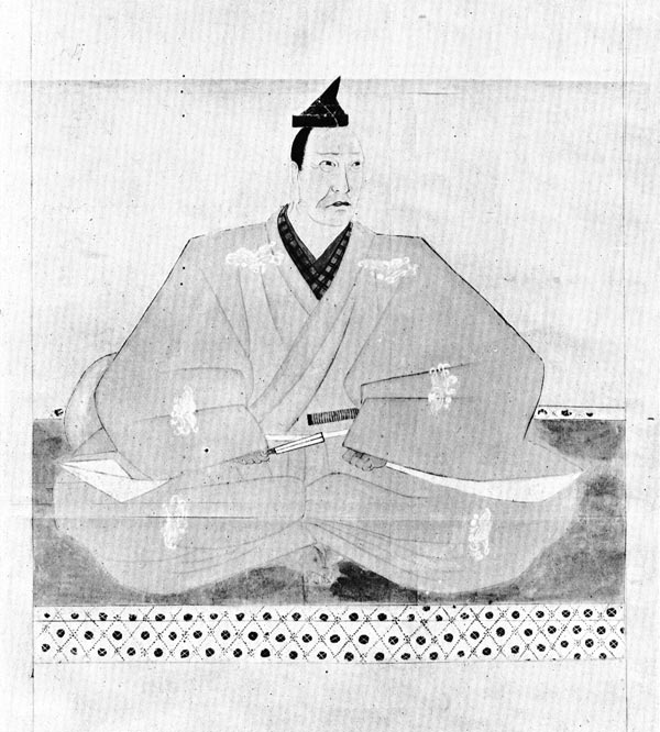 『国史大図鑑』の佐々木高綱像(1932)。