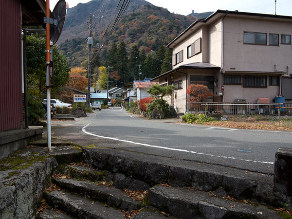 畑宿の町です。