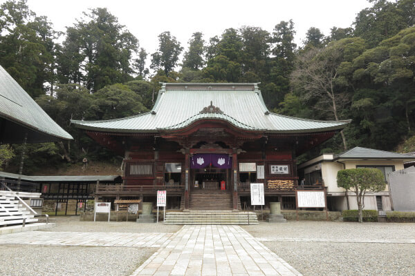 清澄寺、大堂。天和2年(1682年)の建物です。
