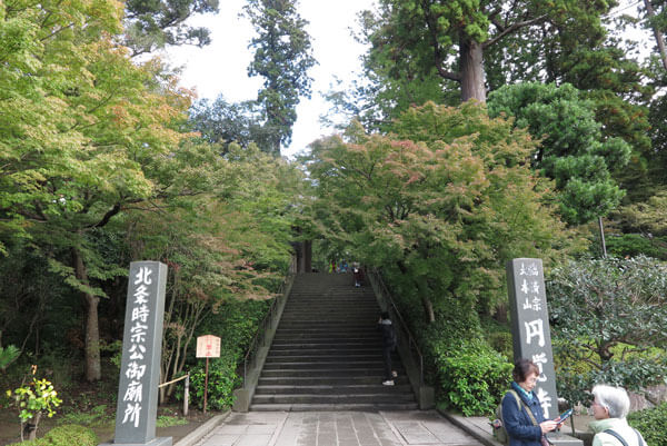 令和元年(2019年)11月11日(月)、円覚寺の紅葉。